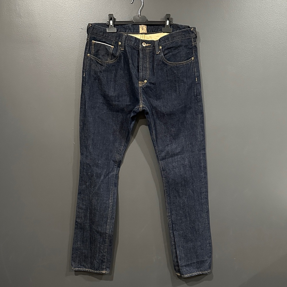 PRPS Deep Blue Straight Leg Jeans Selvage Japanese Demon - Picture 6 of 7